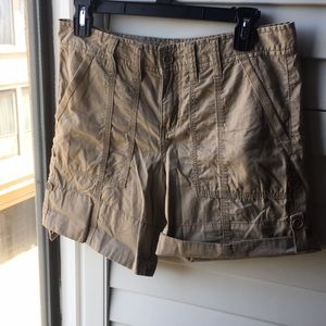Khaki soft cotton Calvin Klein shorts